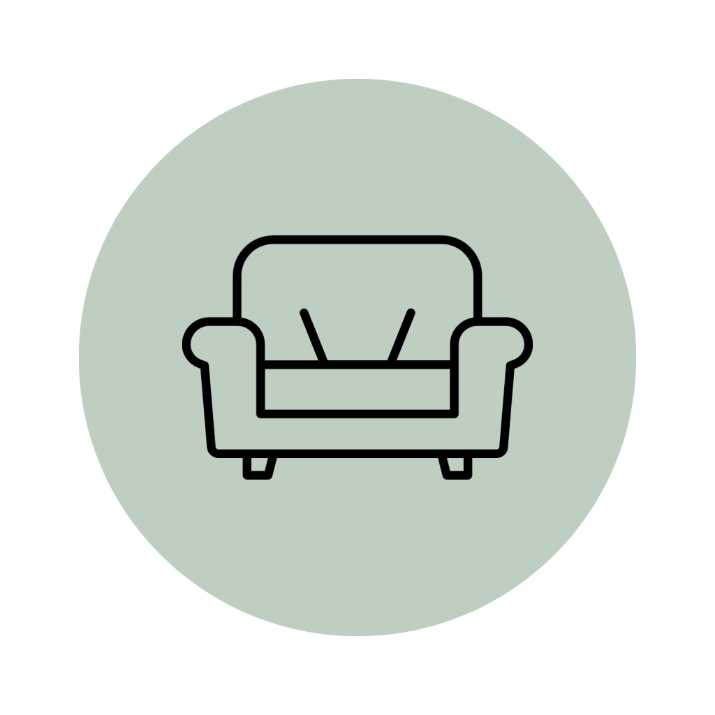 Fotel, amiben a kliens ülhet