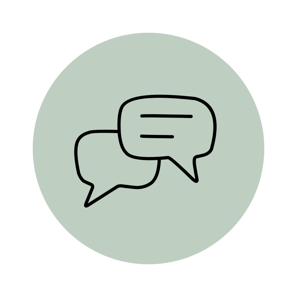 Beszélgetek a klienssel